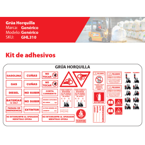 GRUA HORQUILLA