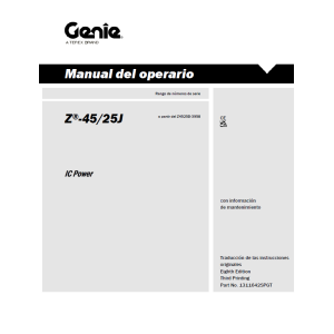 MANUAL GENIE Z45