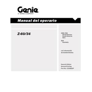 MANUAL GENIE Z60
